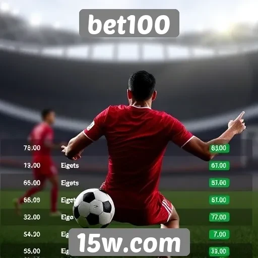 Comparativo entre odds no bet100 e concorrentes