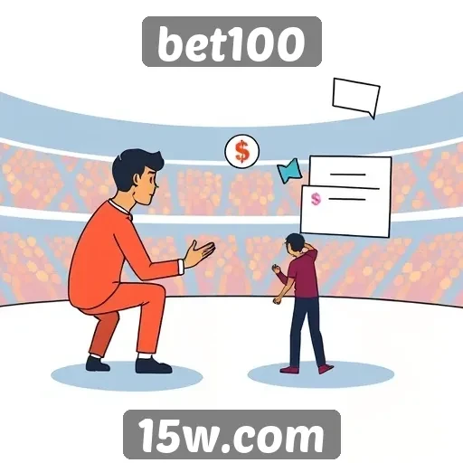 Desempenho do atendimento ao cliente no bet100